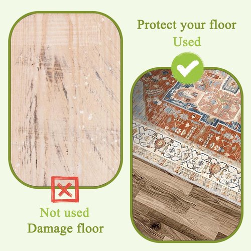 Fuzorise Office Chair Mat for Hardwood Floor,Desk Chair Mat for Rolling Chairs,Computer Gaming Chair Mat Rectangular Office Rug,Anti Slip Non-Curve Floor Protector for Home Office.(2.9ftx3.9ft)