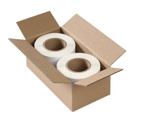 Avery Direct Thermal Labels, 4" x 3", White, 3" Core, Direct Thermal Printable, 1,000 Blank Labels per Roll, 2 Rolls, 2,000 Total (4134)