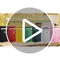 Hualleko Black Metal Donation Box with Lock & Slot - Wall Mount Secure Cash Container