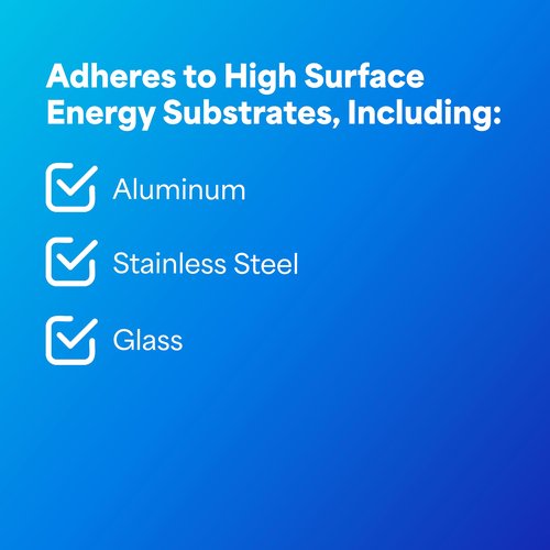 3M VHB Heavy Duty Mounting Tape 4910, Clear, 12" width x 1yd length (1 Roll)