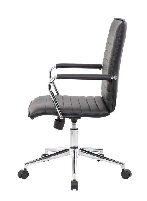 Boss Office Products Hospitality Chair, Black