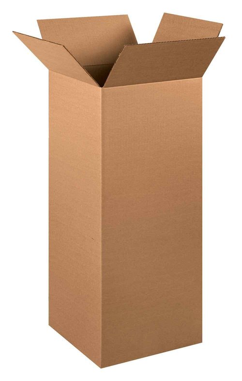 AVIDITI 12 x 12 x 30 Corrugated Cardboard Boxes, Tall 12"L x 12"W x 30"H, Pack of 15 | Shipping, Packaging, Moving, Storage Box for Home or Business, Strong Wholesale Bulk Boxes