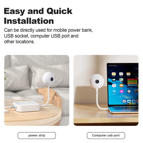 Recmoment Indoor Security Camera,2K 2.4G WiFi Baby/Pet/Dog/Nanny Cameras for Home Security,AI descriptive Notification, AI Cameras with 2-Way Talk, Color Night Vision, AI Smart Detection,911Emergency