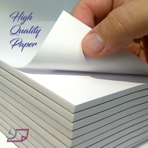 Memo Pads | 10 Writing Pads with 50 Sheets Each - Perfect for Note-Taking (5.5 x 8.5 Inches)