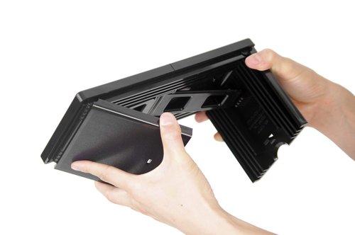 Portable Travel Footrest Black Made in USA