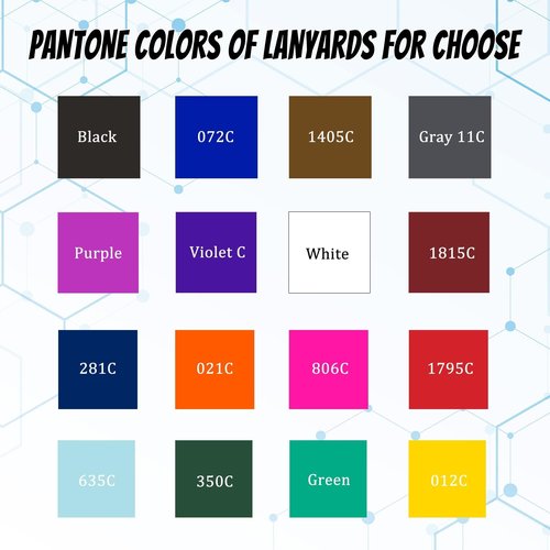 30-5000PCS Personalized Customized Lanyards, Custom Polyester Lanyard with Logo/Photo/Message/ID Badge, Personalized Lanyards for ID Card, Teachers, Companies, Schools, Office