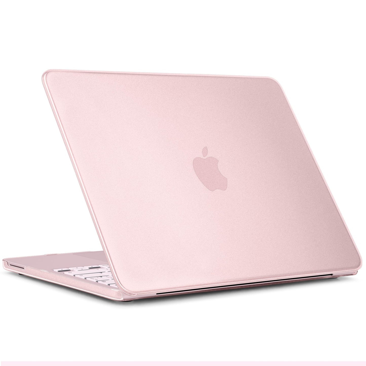 Batianda 4-in-1 Bundle for New MacBook Neo 13 inch Case 2026 Release Model A3404, Matte Protective Hard Shell Cover with Matched Keyboard Skin, Screen Protector, Official Color Matched, Blush