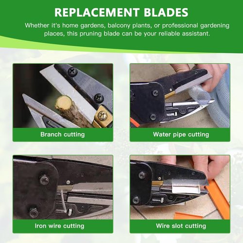 Artmavin 10 Pcs 3-7/8" Replacement Blades Fit for 401 37201 37301 Craftsman Handi-cut