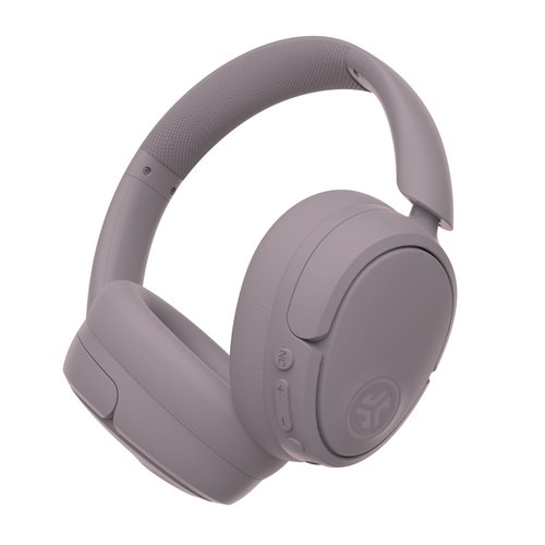 JLab JBuds Lux ANC Wireless Headphones, Mauve, Hybrid Active Noise Cancelling, Customizable Sound, Spatial Audio Compatible, Premium Over-Ear Bluetooth Headset