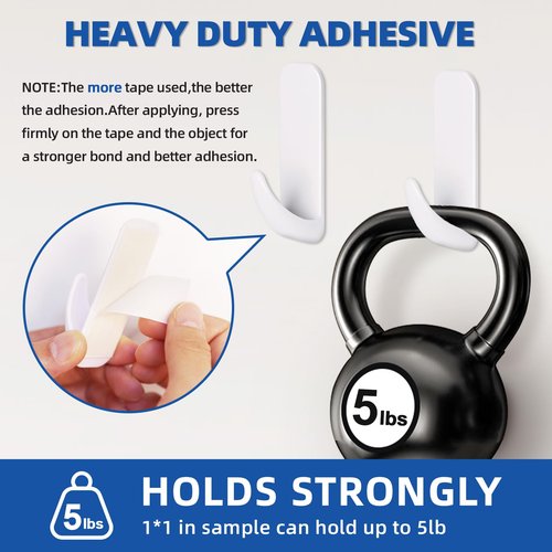Double Sided Tape 2" x 9.85 FT, Damage Free Removable Mounting Tape Heavy Duty, No Residue PE Foam Tape Strips, Extra Strong Adhesive Tape Waterproof for Paint Wall Picture Hanging Poster Crafts