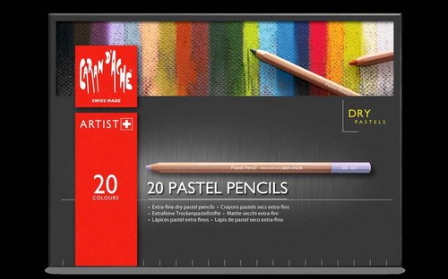 Caran D'ache Set of 20 Pastel Pencils (788.320)