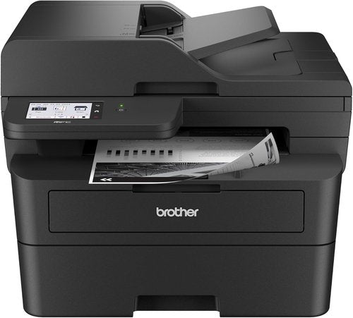 Brother Professional Laser Printer - High-Speed 36 PPM Monochrome All-in-One with Wireless Duplex Printing & 3.5" Touchscreen