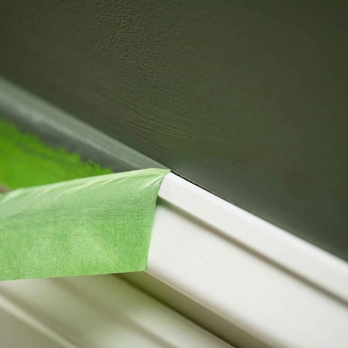 FrogTape Multi-Surface Painters Tape with PAINTBLOCK, 1.5 Inch Wide (1.41 In. x 60 Yds), Medium Adhesion, Green, 10 Rolls (242834)