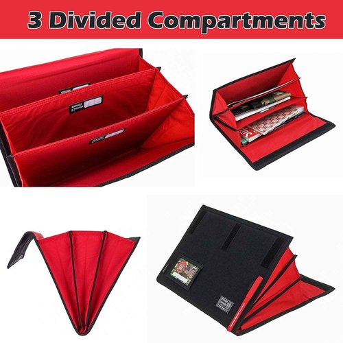 Rough Enough File Folder Document Pouch Bundle Set