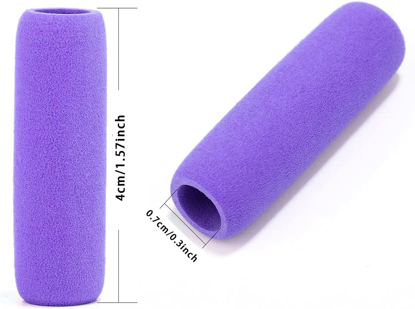 Skiennix Pencil Grips - 30 Colorful Cushioned Writing Aids for Kids & Adults | Multicolor Set