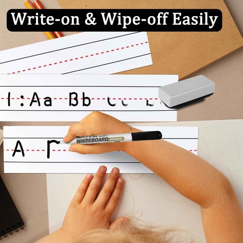 JINGZHAN Dry Erase Magnetic Strips, White Magnet Tape Roll-3 Inch x 60 Feet, Erasable, Labels, Stick On, Writable Magnetic Sheets for Refrigerator, Crafts and Whiteboard