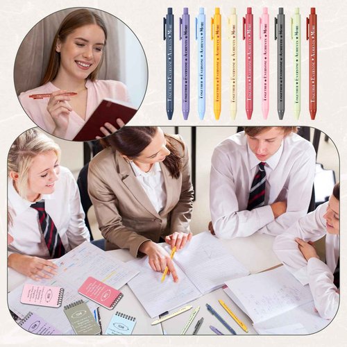 Jetec 120 Pcs Employee Appreciation Thank You Gifts Bulk for Coworker Birthday Christmas Gifts Include Mini Notebooks Pens Thank You Keychains with Organza Bags