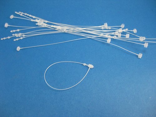 Snap Lock 9-Inch Pin Security Loop Plastic Tag Fastener,5000pcs