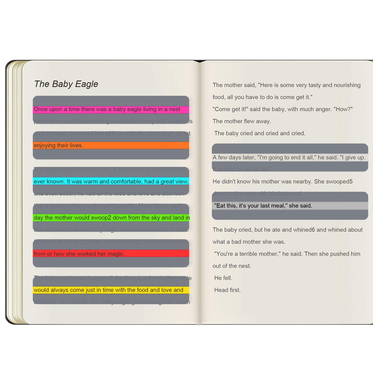 Guided Reading Strips Highlight Strips Colored Overlay Highlight Bookmarks Help with Dyslexia for Crystal Children and Teacher Supply Assistant (18)