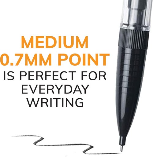 BIC Xtra-Smooth Mechanical Pencils - Medium Point (0.7mm) | 12-Count Pack for School & Office Use