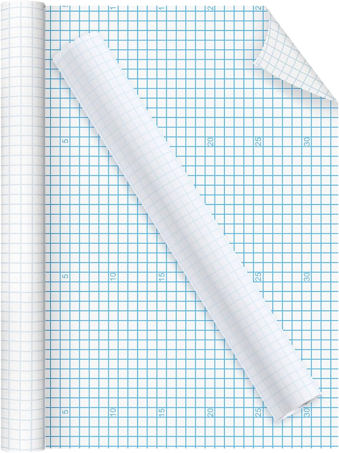 Skiennix Clear Contact Paper Roll - 18" x 10 ft Self-Adhesive Book Cover Protector for Crafts