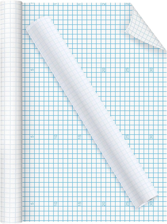 Skiennix Clear Contact Paper Roll - 18" x 10 ft Self-Adhesive Book Cover Protector for Crafts