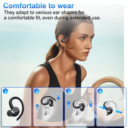 AI Translation Earbuds Real Time, 164 Language Translator Earbuds, 3-in-1 Bluetooth 5.4 Translation Headphones with 5 Translation Modes, 48H AI Ear Buds Translator Device for Business/Learning/Travel