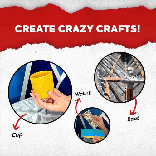 MAT Duct Tape Burgundy Industrial Grade, 6 inch x 60 ft. Waterproof, UV Resistant for Crafts, Home Improvement, Repairs, & Projects