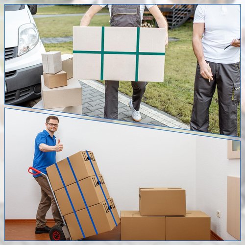 Wovnet 36 Pcs Variety Extra Large Moving Rubber Bands 42" 36" and 30" Rubber Straps Furniture Moving Supplies for Packing Pallets and Packing Blankets (Red,blue,green)