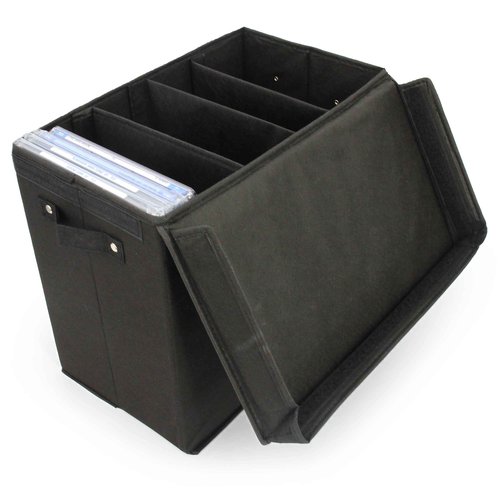 CASEMATIX Graded Comic Book Storage Case Fits up to 28 CGC Graded Comics, Lightweight Comic Book Bin with Three Removable Comic Book Box Partitions (2 Pack)