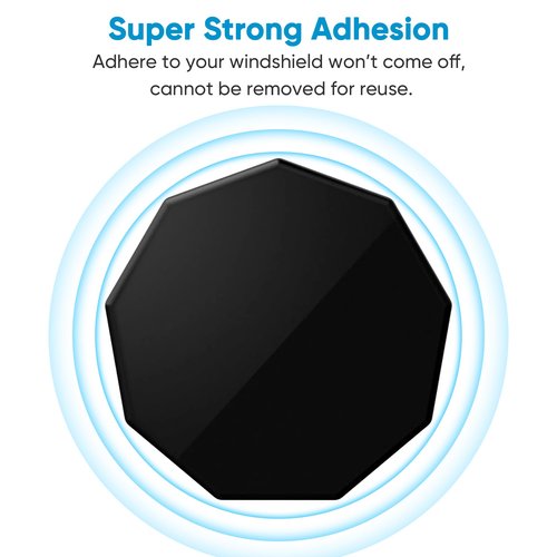 4 Pcs Adhesive Piece Magnet Replacement for Garmin Low-Profile Magnetic Mount,Only Windshield Sticky No Mount,for Garmin Dash Cam 45/46/47/55/56/57/65W/66W/67W/Tandem/Speak Plus