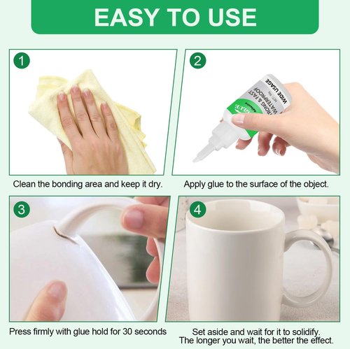 Welding High Strength Oily Glue, Multifunctional Universal Glue Super Glue Fast Repair, Instant Bonding, Strong Adhesion, Repairs for Metal, Plastic, Wood, Ceramics, Leather, Glass (2PCS)
