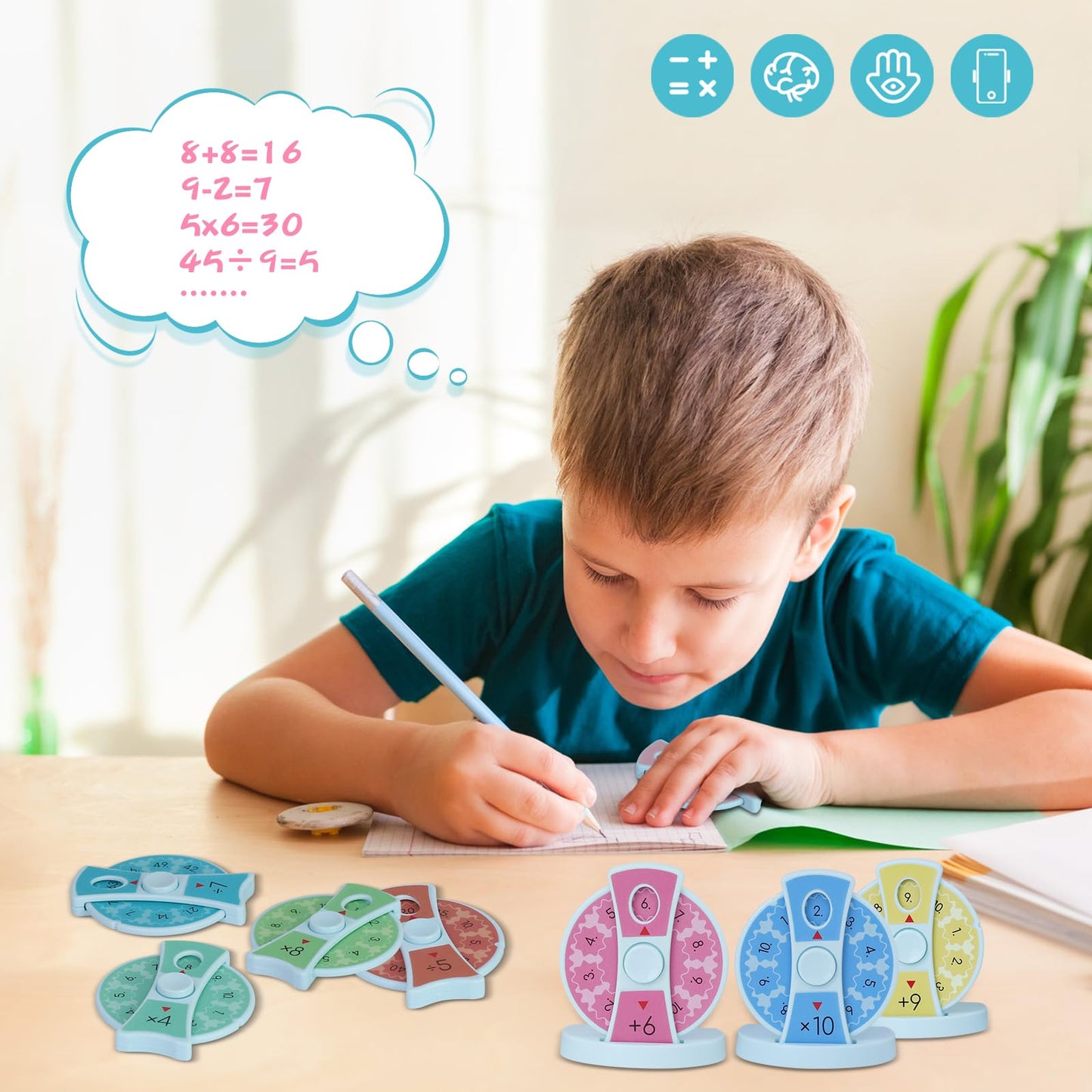 Math Fidget Spinners,Educational Math Learning Tools