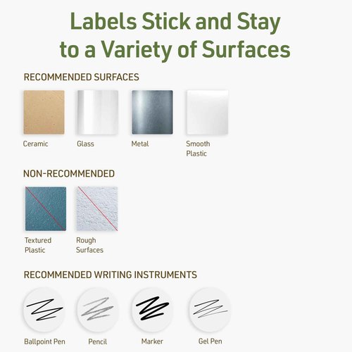 Avery Dissolvable Square Labels, Sure Feed Technology, 3" x 3", Matte White, Print-to-The-Edge, Laser/Inkjet Printable, 150 Labels Total