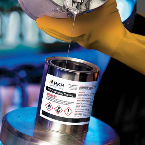 Avery UltraDuty GHS Chemical Labels for Laser Printers, Waterproof, UV Resistant, 4.75 x 7.75, 100 Pk(60502)