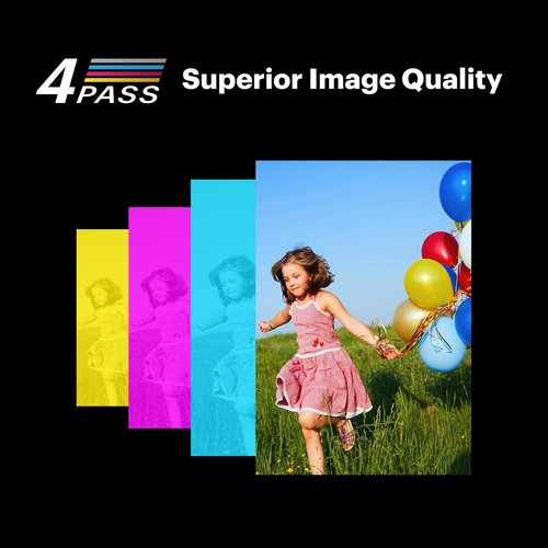Kodak Mini 2 Retro 4PASS Portable Photo Printer, 2.1x3.4 inches, 38 Sheets Bundle, White