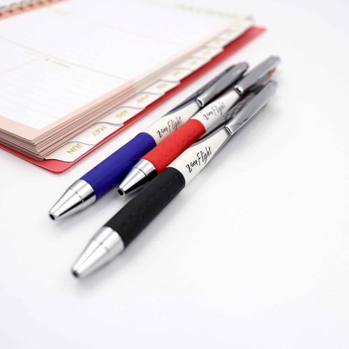 Zebra Pen Z-Grip Flight Retractable Ballpoint Pen, Bold Point, 1.2mm, Blue Ink, 12-Count (21920) - (Case of 6, 72 Count Total)