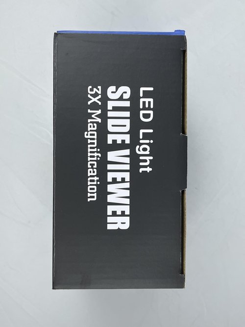 35mm Slide and Film Viewer, Negative Scanner, Desk Top LED Lighted Illuminated Viewing, 3X Magnification, USB Powered