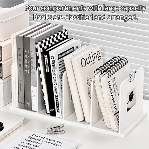 Multifunction Desktop Splitter Plate Mail and Letter Organizer broaden White Detachable Adjustable Storage Rack Save Space high-Capacity Office