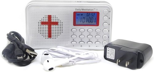 ESV Dramatized Audio Bible Player - Portable English Standard Version with Charger & Earphones