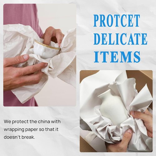 Large Packing Paper Sheets - Bulk Newsprint for Moving & Shipping | 150 Sheets in 12x24in, 27x17in, 24x24in