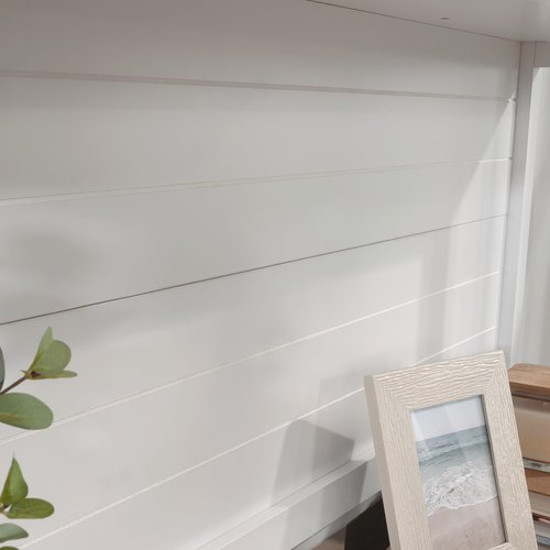 Sauder Cottage Road 66" Hutch, White Finish