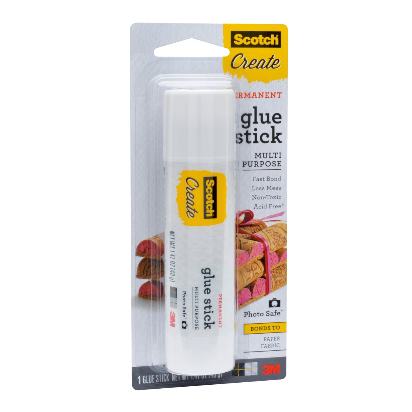 Scotch Glue Stick, 1.41 oz, 1/Pack, Acid Free and Photo Safe (003-CFT)