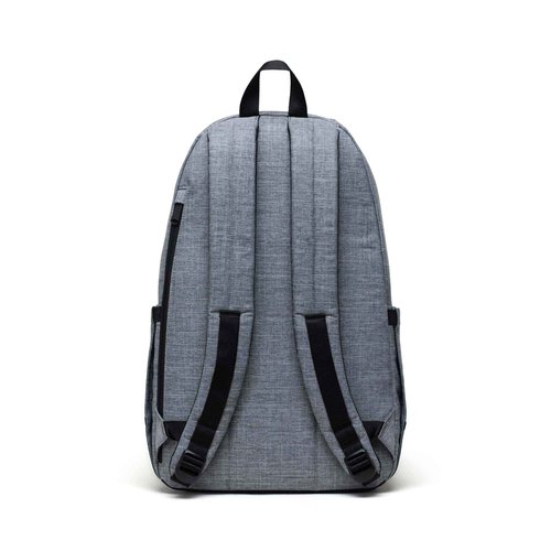 Herschel Seymour Backpack - Work Backpacks, 15/16" Laptop Backpack, Padded Shoulder Straps, 26L, Raven Crosshatch