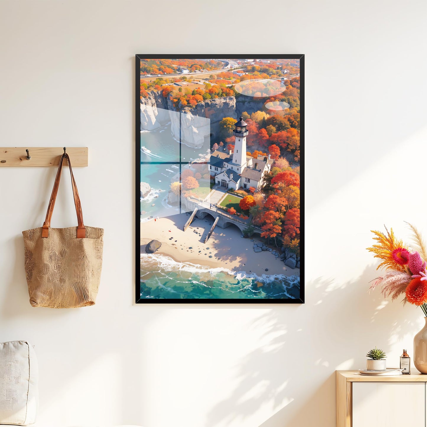 Cjgyz 16x24 Inch Black Poster Frame, Set of 2, Plexiglass Snap Frames, Front-loading Coated Aluminum Profile, Horizontal & Vertical Display