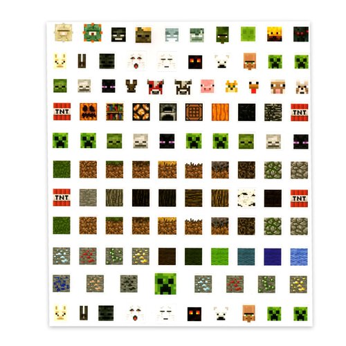 Minecraft 10 Count Mechanical Pencils for Classroom Set - School Supplies Bundle with 10 Pencils, 4 Erasers, Plus Stickers, More School Supplies for Kids, Boys, Girls