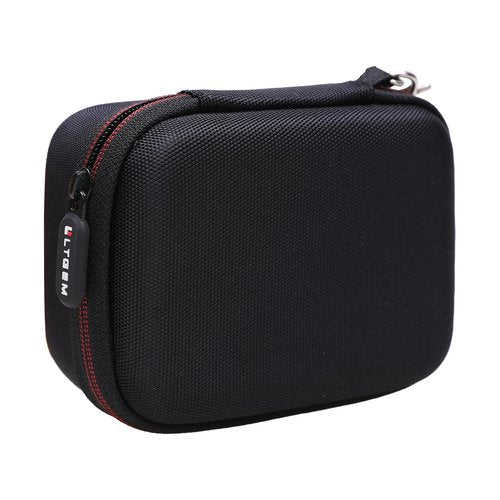 LTGEM Case Compatible with JBL Go 4 and JBL Go 3 and JBL Go 3 Eco Ultra-Portable Waterproof Speaker, Black