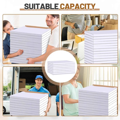 Fuyoooo 40 Pack 20x16x1 Inches Shipping Boxes Medium Corrugated Cardboard Box for Packing Moving Mailing Business Book Christmas Party Gifts Craft