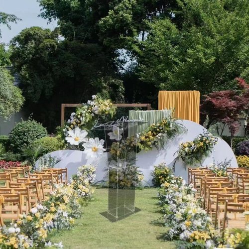 EastSideHX Portable Lectern Podium Stand with Storage Shelf,Acrylic Clear Pulpits for Speeches, Churches, Classrooms, Meeting Rooms,Wedding Ceremony Platforms and Exhibition Rooms