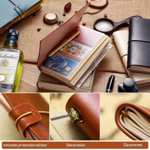 SUEHHYY Retirement Gifts for Women Woman Men 2025, Leather Travel Journal 140 Pages Presents, Happy Retirement Gifts for Teacher Nurse Coworker Boss Employee Friends